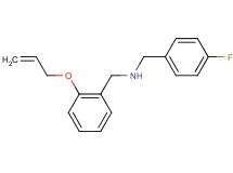 [2-(allyloxy)benzyl](4-fluorobenzyl)amine hydrochloride