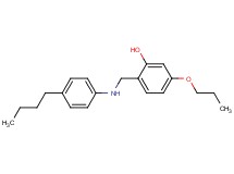 2-{[(4-butylphenyl)amino]methyl}-5-propoxyphenol