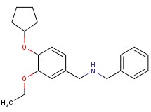 N-benzyl-1-[4-(cyclopentyloxy)-3-ethoxyphenyl]methanamine hydrochloride