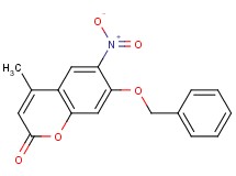 7-(benzyloxy)-4-methyl-6-nitro-2H-chromen-2-one