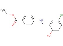 ethyl 4-[(5-chloro-2-hydroxybenzyl)amino]benzoate