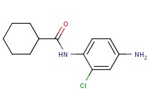 N-(4-amino-2-chlorophenyl)cyclohexanecarboxamide