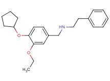 N-[4-(cyclopentyloxy)-3-ethoxybenzyl]-2-phenylethanamine