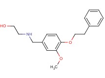 2-{[3-methoxy-4-(2-phenylethoxy)benzyl]amino}ethanol
