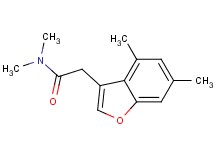 2-(4,6-dimethyl-1-benzofuran-3-yl)-N,N-dimethylacetamide