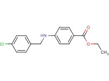 ethyl 4-[(4-chlorobenzyl)amino]benzoate
