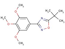 5-tert-butyl-3-(3,4,5-trimethoxyphenyl)-1,2,4-oxadiazole