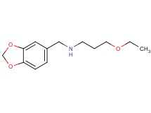 N-(1,3-benzodioxol-5-ylmethyl)-3-ethoxy-1-propanamine hydrochloride