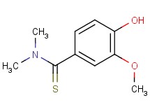 4-hydroxy-3-methoxy-N,N-dimethylbenzenecarbothioamide