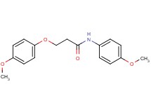 3-(4-methoxyphenoxy)-N-(4-methoxyphenyl)propanamide