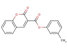3-methylphenyl 2-oxo-2H-chromene-3-carboxylate