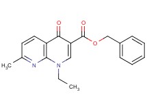 benzyl 1-ethyl-7-methyl-4-oxo-1,4-dihydro-1,8-naphthyridine-3-carboxylate