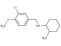 N-(3-chloro-4-methoxybenzyl)-2-methylcyclohexanamine hydrochloride
