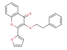 2-(2-furyl)-3-(2-phenylethoxy)-4H-chromen-4-one