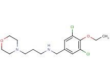 N-(3,5-dichloro-4-ethoxybenzyl)-3-(4-morpholinyl)-1-propanamine dihydrochloride