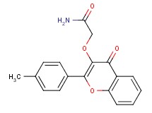 2-{[2-(4-methylphenyl)-4-oxo-4H-chromen-3-yl]oxy}acetamide