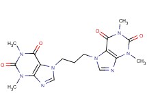 7,7'-(1,3-propanediyl)bis(1,3-dimethyl-3,7-dihydro-1H-purine-2,6-dione)