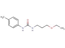 N-(3-ethoxypropyl)-N'-(4-methylphenyl)urea