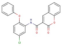 N-(5-chloro-2-phenoxyphenyl)-2-oxo-2H-chromene-3-carboxamide