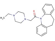 5-[(4-ethyl-1-piperazinyl)acetyl]-10,11-dihydro-5H-dibenzo[b,f]azepine oxalate