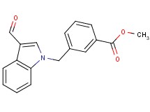 methyl 3-[(3-formyl-1H-indol-1-yl)methyl]benzoate
