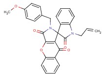 1'-allyl-2-(4-methoxybenzyl)-2H-spiro[chromeno[2,3-c]pyrrole-1,3'-indole]-2',3,9(1'H)-trione