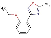 3-(2-ethoxyphenyl)-5-methyl-1,2,4-oxadiazole