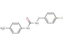 N-(4-fluorobenzyl)-N'-(4-methylphenyl)urea