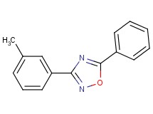 3-(3-methylphenyl)-5-phenyl-1,2,4-oxadiazole