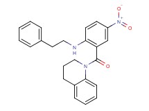 2-(3,4-dihydro-1(2H)-quinolinylcarbonyl)-4-nitro-N-(2-phenylethyl)aniline
