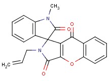 2-allyl-1'-methyl-2H-spiro[chromeno[2,3-c]pyrrole-1,3'-indole]-2',3,9(1'H)-trione