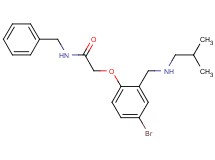 N-benzyl-2-{4-bromo-2-[(isobutylamino)methyl]phenoxy}acetamide hydrochloride