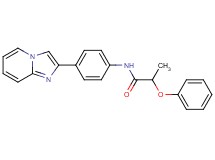N-(4-imidazo[1,2-a]pyridin-2-ylphenyl)-2-phenoxypropanamide