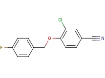 3-chloro-4-[(4-fluorobenzyl)oxy]benzonitrile