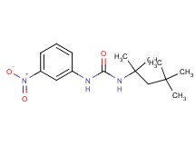 N-(3-nitrophenyl)-N'-(1,1,3,3-tetramethylbutyl)urea