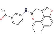 N-(3-acetylphenyl)-2-naphtho[2,1-b]furan-1-ylacetamide