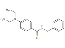 N-benzyl-4-(diethylamino)benzenecarbothioamide