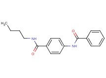 4-(benzoylamino)-N-butylbenzamide