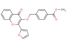 methyl 4-({[2-(2-furyl)-4-oxo-4H-chromen-3-yl]oxy}methyl)benzoate