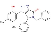 5-benzyl-3-(2-hydroxy-4,5-dimethylphenyl)-4-phenyl-4,5-dihydropyrrolo[3,4-c]pyrazol-6(1H)-one
