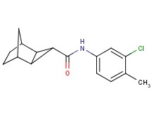 N-(3-chloro-4-methylphenyl)tricyclo[3.2.1.0~2,4~]octane-3-carboxamide