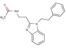 N-{2-[1-(2-phenylethyl)-1H-benzimidazol-2-yl]ethyl}acetamide