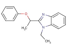 1-ethyl-2-(1-phenoxyethyl)-1H-benzimidazole