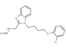 ({1-[4-(2-chlorophenoxy)butyl]-1H-benzimidazol-2-yl}methyl)formamide
