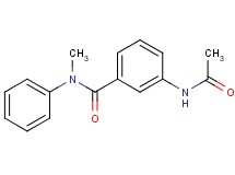3-(acetylamino)-N-methyl-N-phenylbenzamide
