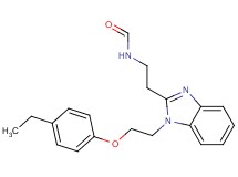 (2-{1-[2-(4-ethylphenoxy)ethyl]-1H-benzimidazol-2-yl}ethyl)formamide