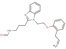 (3-{1-[2-(2-allylphenoxy)ethyl]-1H-benzimidazol-2-yl}propyl)formamide