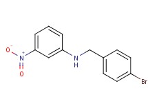 (4-bromobenzyl)(3-nitrophenyl)amine