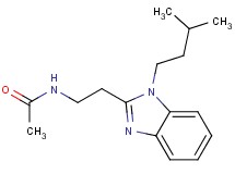 N-{2-[1-(3-methylbutyl)-1H-benzimidazol-2-yl]ethyl}acetamide