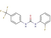 N-(2-fluorophenyl)-N'-[4-(trifluoromethyl)phenyl]urea